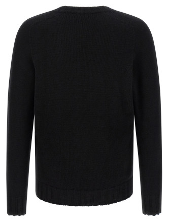 Свитер OLIVER LATTUGHI Cashmere V-sweater (U211WSBLACK) #