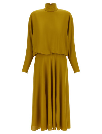 Платье миди VALENTINO GARAVANI Valentino Garavani georgette dress (B0VALZ31MH6Y0) #
