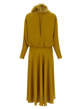 Платье миди VALENTINO GARAVANI Valentino Garavani georgette dress (B0VALZ31MH6Y0) #
