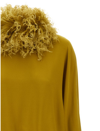Платье миди VALENTINO GARAVANI Valentino Garavani georgette dress (B0VALZ31MH6Y0) #