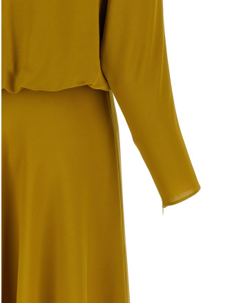 Платье миди VALENTINO GARAVANI Valentino Garavani georgette dress (B0VALZ31MH6Y0) #