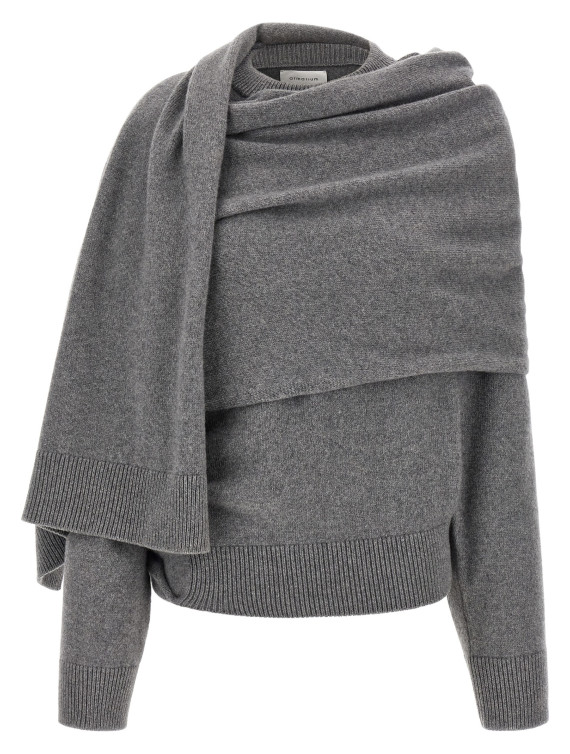 'Alida' sweater (ARMTMKN32W038050MEDIUMGREYMELANGE) #1