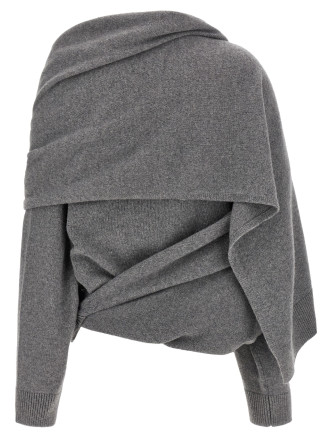 'Alida' sweater (ARMTMKN32W038050MEDIUMGREYMELANGE) #