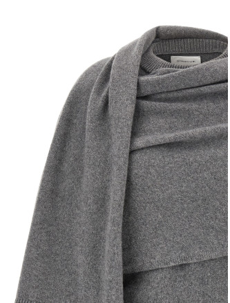 'Alida' sweater (ARMTMKN32W038050MEDIUMGREYMELANGE) #