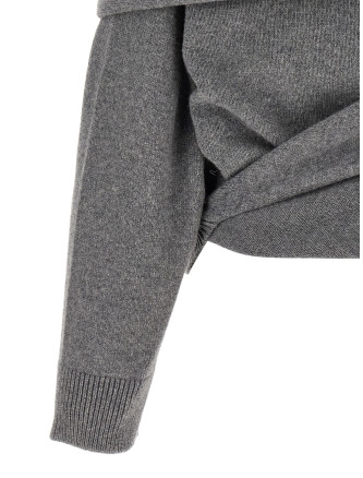 'Alida' sweater (ARMTMKN32W038050MEDIUMGREYMELANGE) #
