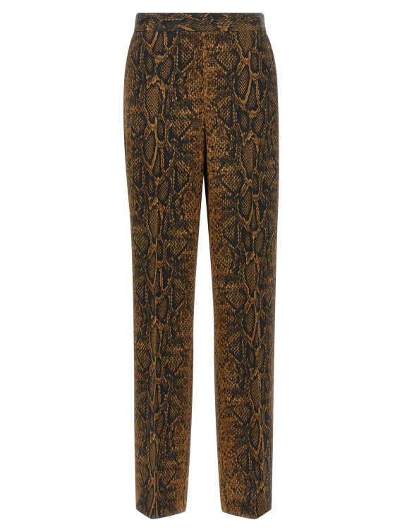 Брюки TWIN SET Python print pants (262TT259114141) #1