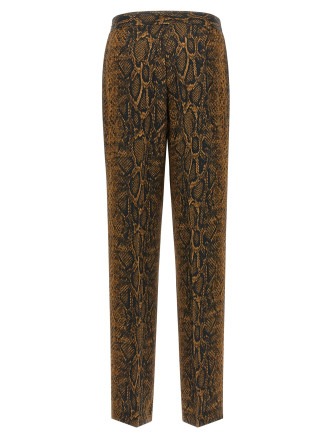 Брюки TWIN SET Python print pants (262TT259114141) #