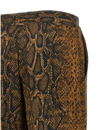 Брюки TWIN SET Python print pants (262TT259114141) #