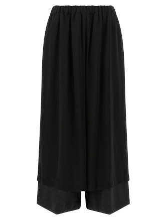 Брюки COMME DES GARÇONS Double layer trousers