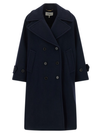 Пальто CHLOÉ Double-breasted coat