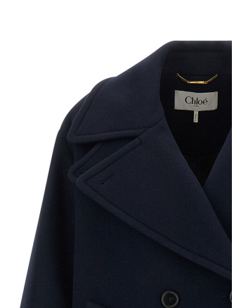 Пальто CHLOÉ Double-breasted coat (CH26WMA9727248B) #
