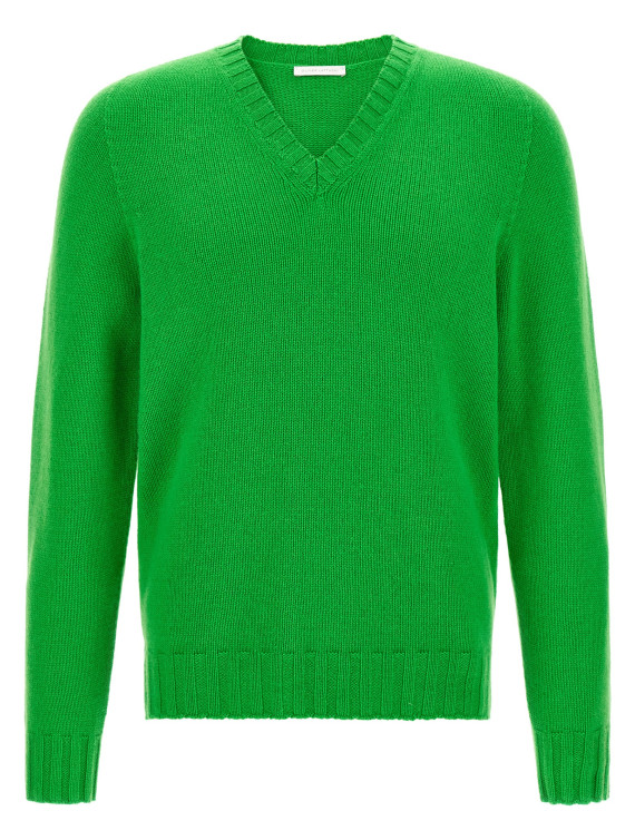 Свитер OLIVER LATTUGHI Cashmere sweater (U211WSGREEN) #1