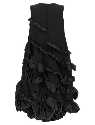 Мини-платье COMME DES GARÇONS Sculptural ruffles dress (GRO0081) #