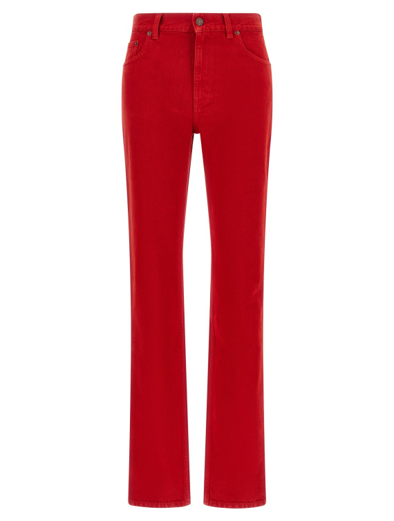 Джинсы CHLOÉ Garment-dyed denim jeans (CH26WDP21159656) #1
