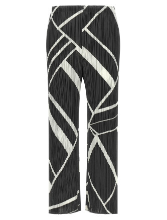 Брюки PLEATS PLEASE ISSEY MIYAKE 'Fold Line'