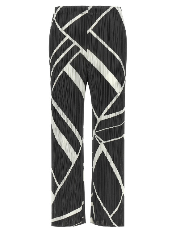 Брюки PLEATS PLEASE ISSEY MIYAKE 'Fold Line' (PP68JF68417) #1