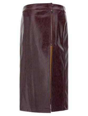 Юбка миди ARMARIUM 'Ember' (ARMTMSK24LE13014BORGOGNA) #