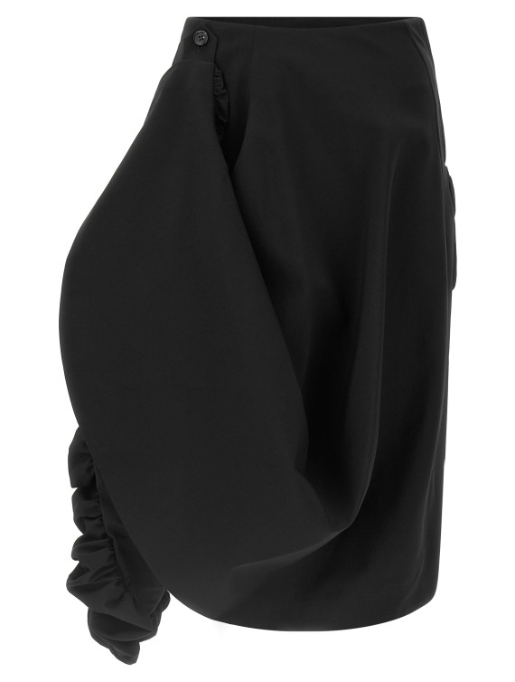 Юбка миди COMME DES GARÇONS Sculptural skirt (GRS0241) #1