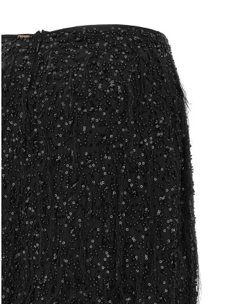 Юбка миди TWIN SET Sequin embroidery skirt (262TT208200006) #