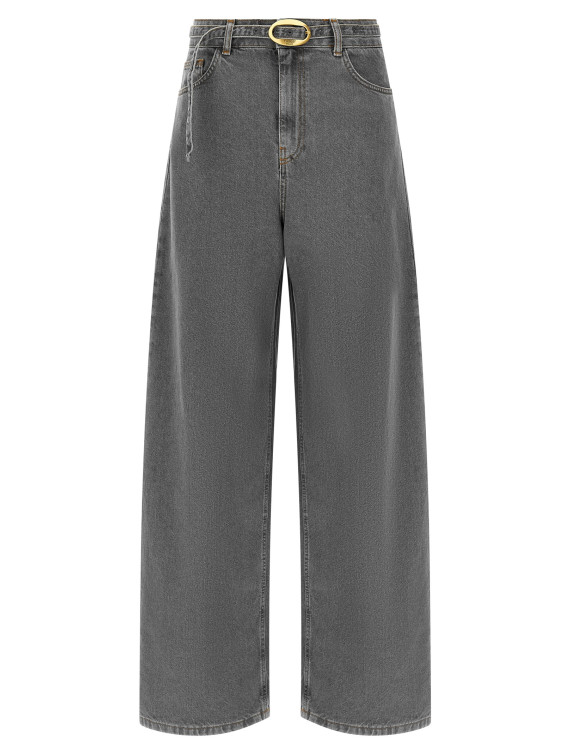 Джинсы TWIN SET Belted jeans (262TT239100574) #1