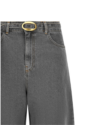 Джинсы TWIN SET Belted jeans (262TT239100574) #