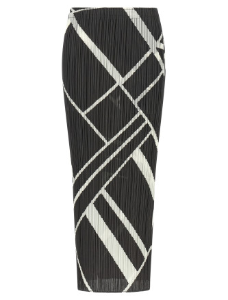 Юбка макси PLEATS PLEASE ISSEY MIYAKE 'Fold Line'