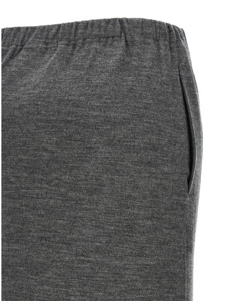 Юбка миди JUNYA WATANABE Mélange wool skirt (JRS0102) #