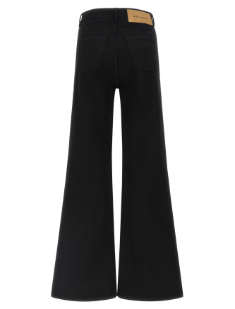 Джинсы AMI PARIS Flared leg jeans (FTR420DE0131001) #