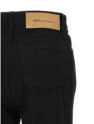 Джинсы AMI PARIS Flared leg jeans (FTR420DE0131001) #