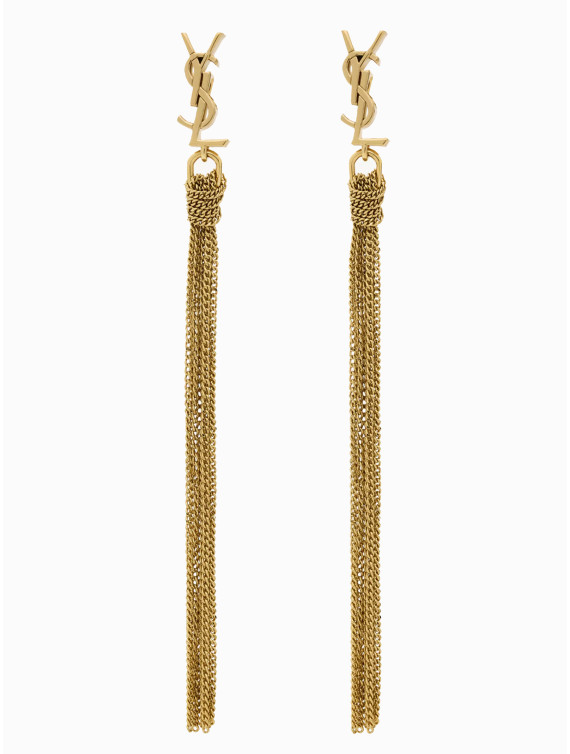 Серьги SAINT LAURENT 'Cassandre' (803195Y15008030) #1