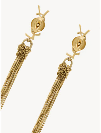 Серьги SAINT LAURENT 'Cassandre' (803195Y15008030) #