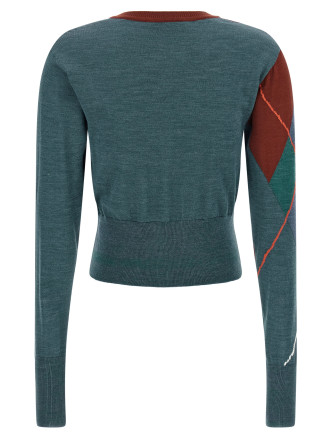 Кардиган VIVIENNE WESTWOOD 'Argyle Cropped' (18030083C00A0O101) #