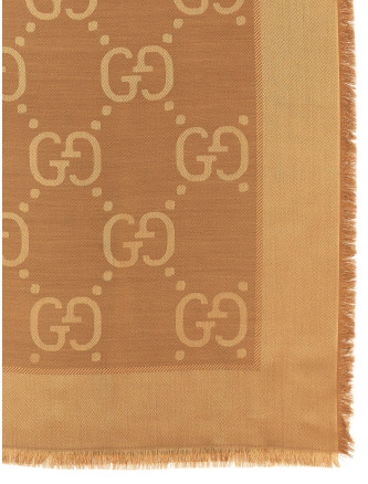 Шарф GUCCI GG jaquard scarf (6636713GC439800) #