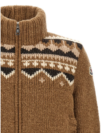 Кардиган MONCLER Geometric bouclé cardigan (L20919B00033M7773P22) #