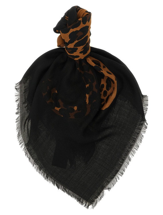 'Cassandre' scarf with leopard pattern (8340523Y2001079) #1