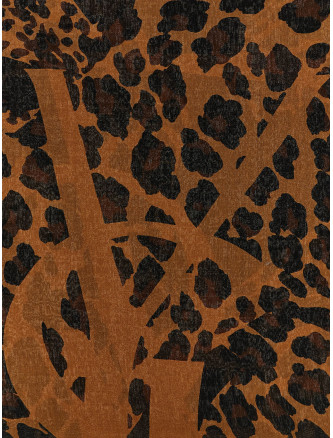 'Cassandre' scarf with leopard pattern (8340523Y2001079) #