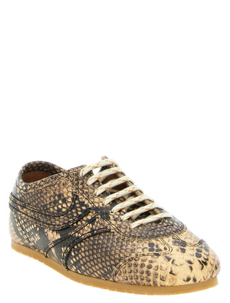 Кроссовки DRIES VAN NOTEN Snake print sneakers (2620117000397103) #
