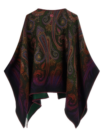 Накидка ETRO Reversible paisley dégradé cape (WRBD0029AK14OX0893) #