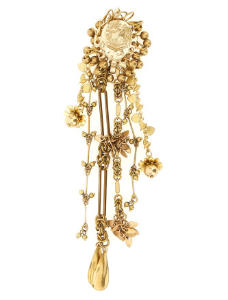 Брошь DRIES VAN NOTEN Cascade pendant brooches