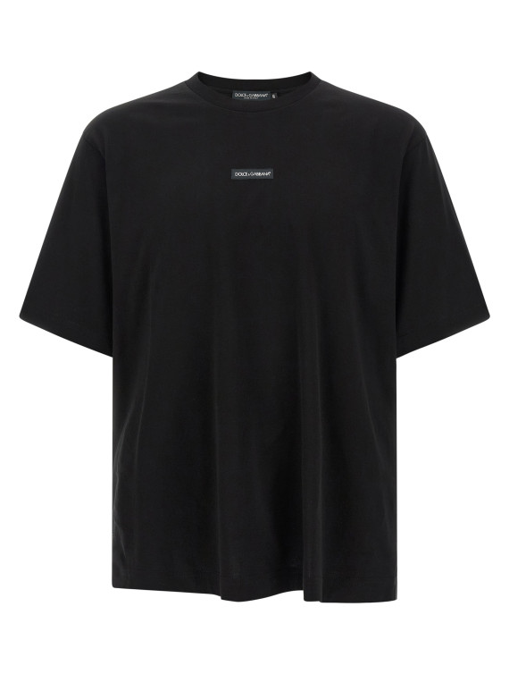 Футболка DOLCE & GABBANA Logo patch t-shirt (G8PN9TG7QNPN0000) #1