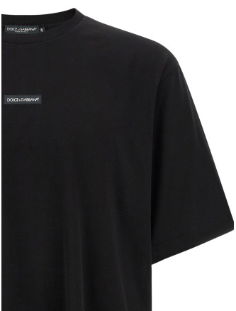 Футболка DOLCE & GABBANA Logo patch t-shirt (G8PN9TG7QNPN0000) #