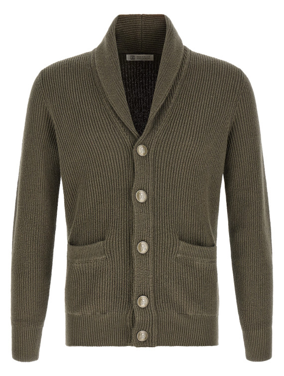 Кардиган BRUNELLO CUCINELLI Malfilé cotton cardigan (MNI709706C9758) #1