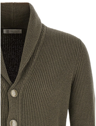 Кардиган BRUNELLO CUCINELLI Malfilé cotton cardigan (MNI709706C9758) #