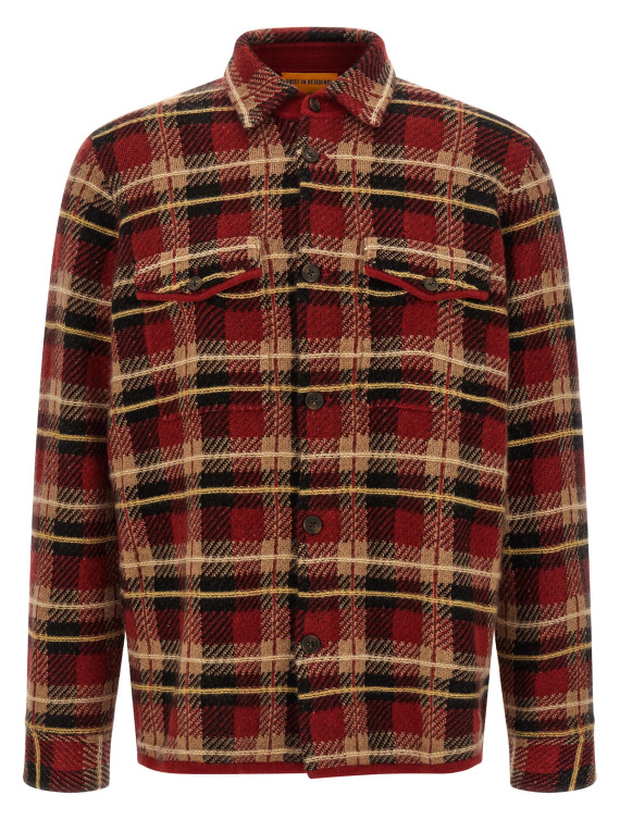 Рубашка GUEST IN RESIDENCE 'Plaid Work' (M35710AMCARMINECOMBO) #1