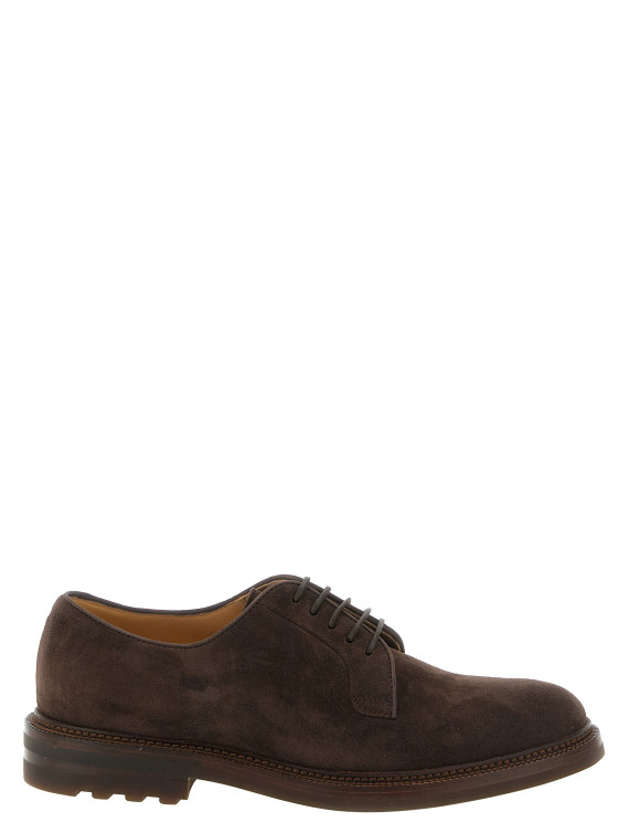 Туфли BRUNELLO CUCINELLI Suede derby (MZUSOLX810C9832) #1