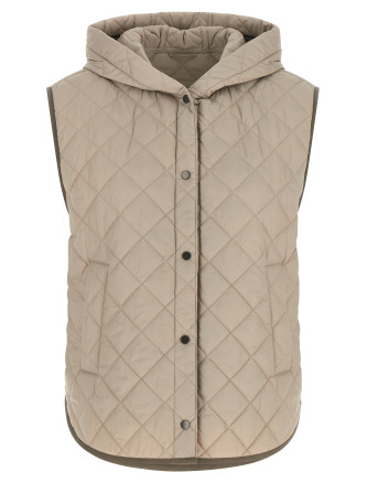 Жилет BRUNELLO CUCINELLI Diamond-shaped vest