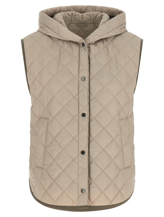Жилет BRUNELLO CUCINELLI Diamond-shaped vest (MR4057999PC2613) #1