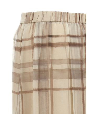Юбка миди BRUNELLO CUCINELLI Organza skirt (MP199G4096C015) #