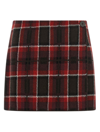 Мини-юбка GUEST IN RESIDENCE Tartan skirt