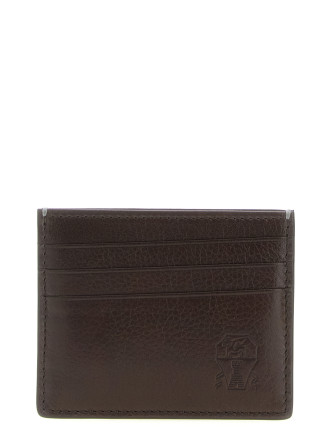 Кошелёк BRUNELLO CUCINELLI Leather cardholder